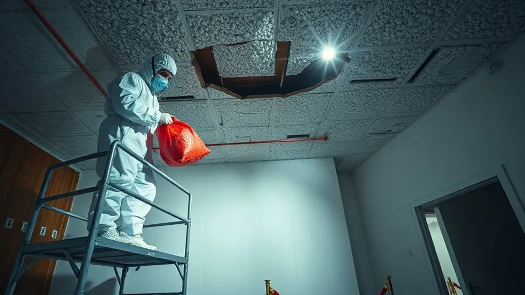 Asbestos Ceiling Removal in Waterloo — HSE-licensed specialists